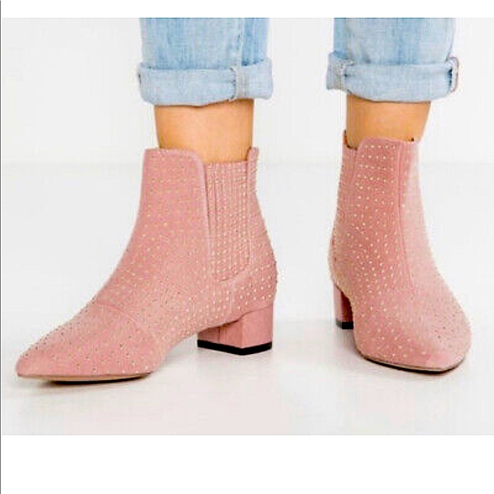 Topshop, ankle boots, 7.5 (38), small heel